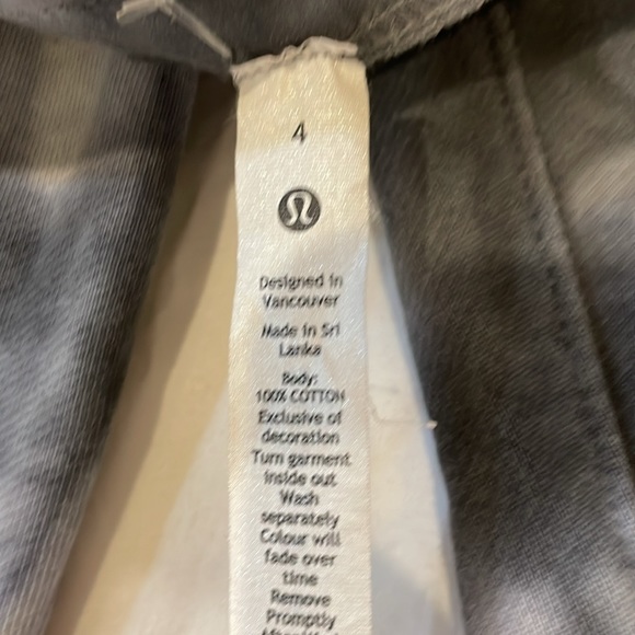✨CLEARANCE✨ Lululemon Diamond Dye Scuba Joggers Sz 4 - Picture 4 of 4